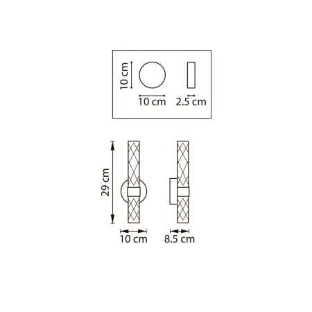Бра Lightstar Acrile 737652