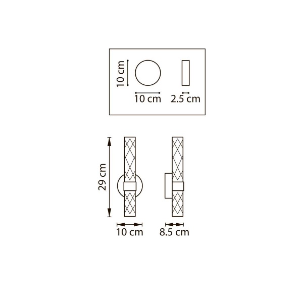 Бра Lightstar Acrile 737652
