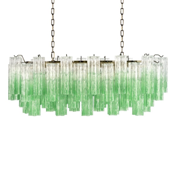 Подвесная люстра Loft IT Murano 10580/1000R Clear green