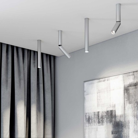 Потолочный светодиодный светильник Elektrostandard Pika 25030/Led серебро a061121