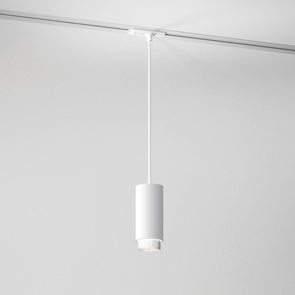 Подвесной трековый светильник Elektrostandard Nubis GU10 85021/01 белый a064795