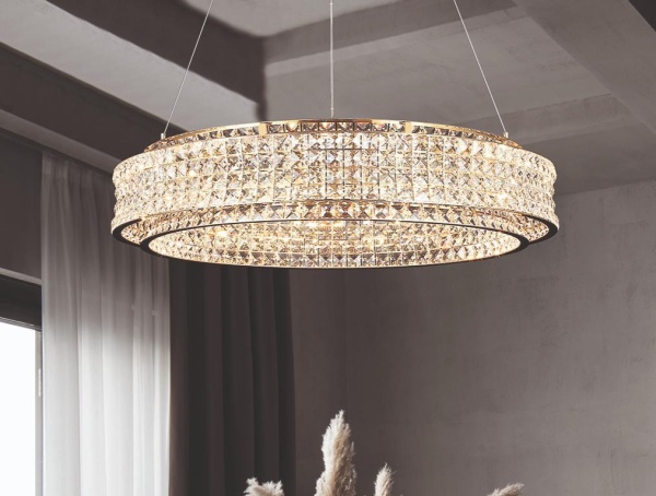 Подвесной светодиодный светильник Newport Venera 8510/80 gold М0069971