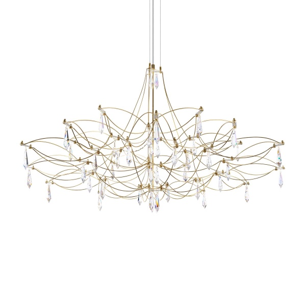 Подвесная люстра Loft IT Mira 10590/1000 Gold Asfour
