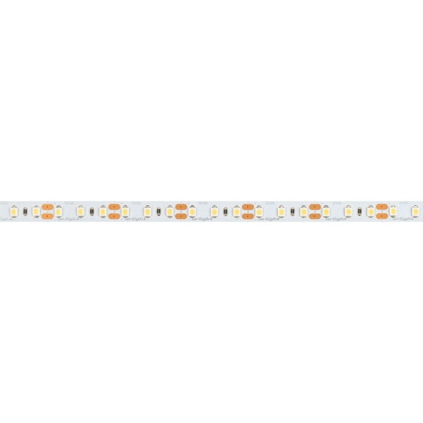 Светодиодная лента Arlight 9,6W/m 120LED/m 3528SMD теплый белый 5M NT-A120-8mm 12V Warm3000 035741