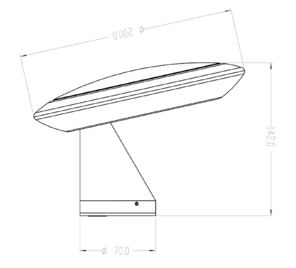 Уличный настенный светодиодный светильник Deko-Light Bermuda 731124