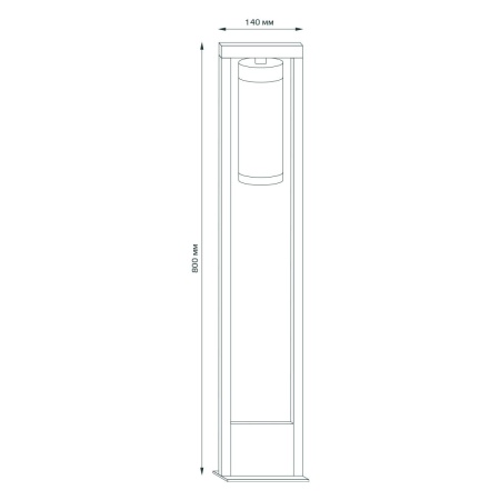 Уличный светильник Gauss Aura GD020