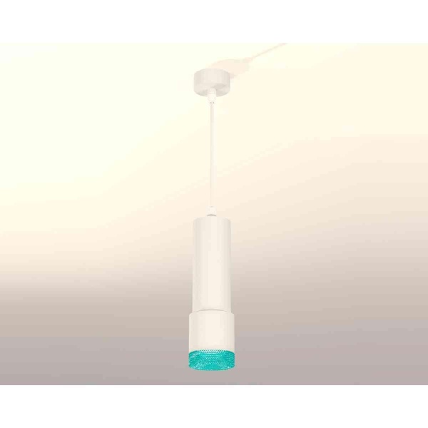 Комплект подвесного светильника Ambrella light Techno Spot XP7401004 SWH/BL белый песок/голубой (A2301, C6342, A2030, C7401, N7194)