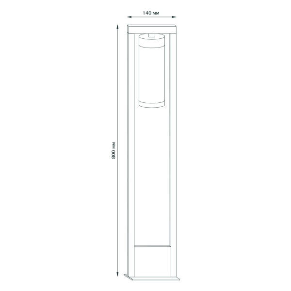 Уличный светильник Gauss Aura GD020