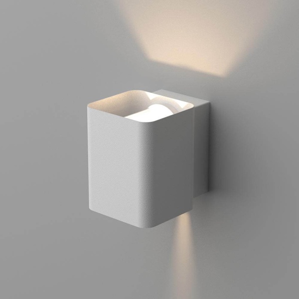 Уличный настенный светодиодный светильник Arlight LGD-Wall-Vario-J2WH-12W Warm White 024391
