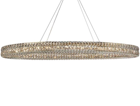 Люстра NEWPORT 8550/160 C oval gold polished