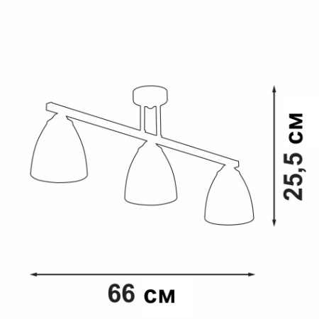 Люстра Vitaluce V49790-0/3PL