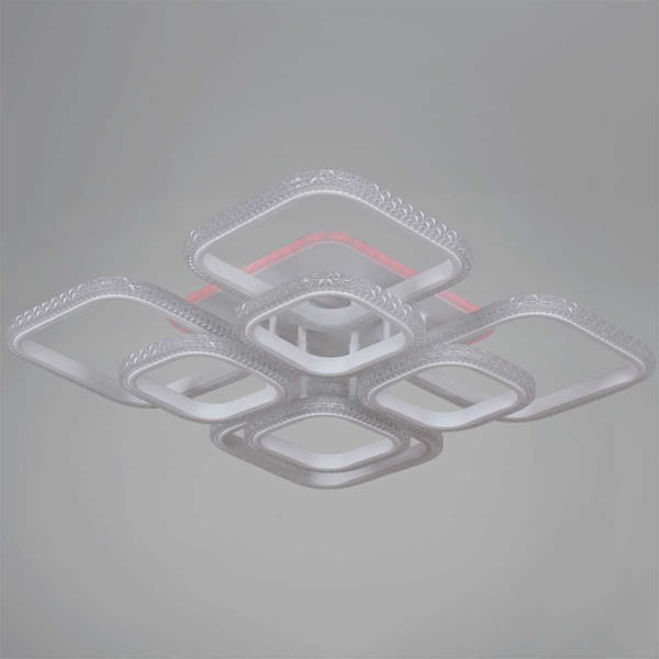 Светильник потолочный Reluce 06335-0.3-4+4A WH (RGB)