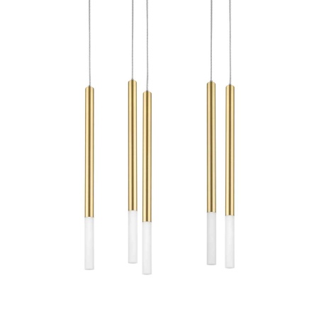 L5T747143 Люстра TUBO LED 25W 1400LM 360G ЗОЛОТО 4000K