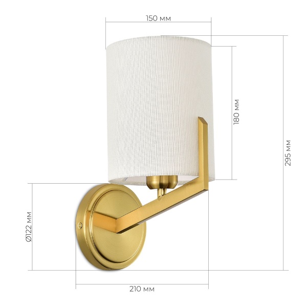 Настенный светильник Evoluce LINTON SLE3010-301-01