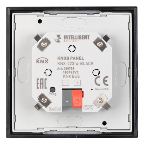 Панель управления Arlight KNX-223-4-Black 028758