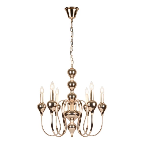 Подвесная люстра iLamp Lady 88003-6 GD