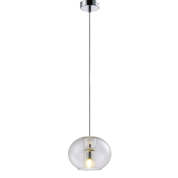 Подвесной светильник Crystal Lux Beleza SP1 E Chrome