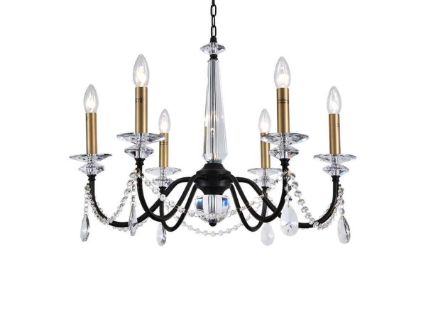 Подвесная люстра Newport 3976/C black+brass М0071828