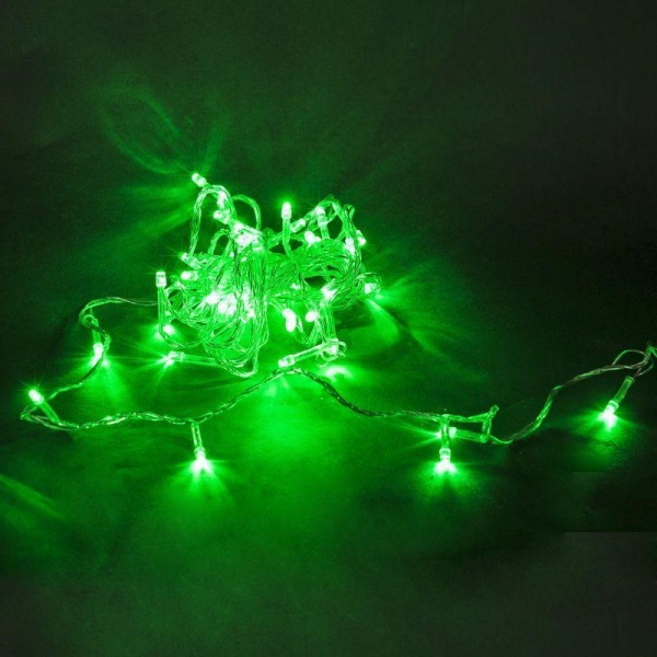 Cветодиодная гирлянда Sneha нить 230V зеленый статичный A-019 LED GN