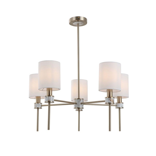 Подвесная люстра Indigo Poesia 13035/5R Brass V000577