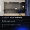 Проходной переключатель встраиваемый Voltum S70 двухклавишный 10А, (титан) VLS020306