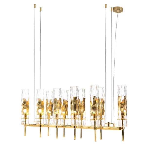 Подвесная люстра Crystal Lux Primavera SP10 Gold