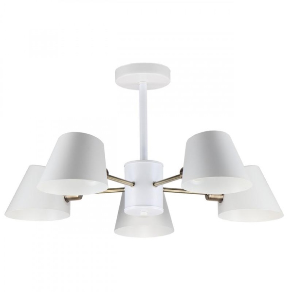 Потолочная люстра IMEX MD.9130-5-S WH+AB
