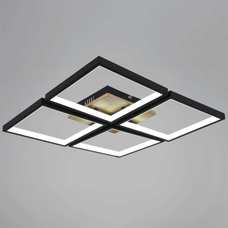 Потолочный светильник Reluce 78560-0.3-04 BK+WOOD