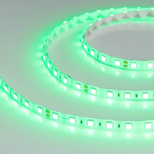 Светодиодная лента Arlight 14,4W/m 60LED/m 5060SMD зеленый 5M 016505
