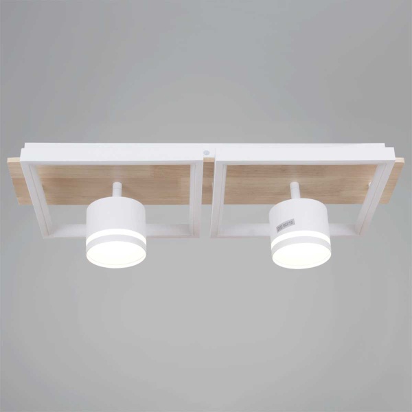 Потолочный светильник Reluce 19560-0.3-2+2 WH+WOOD