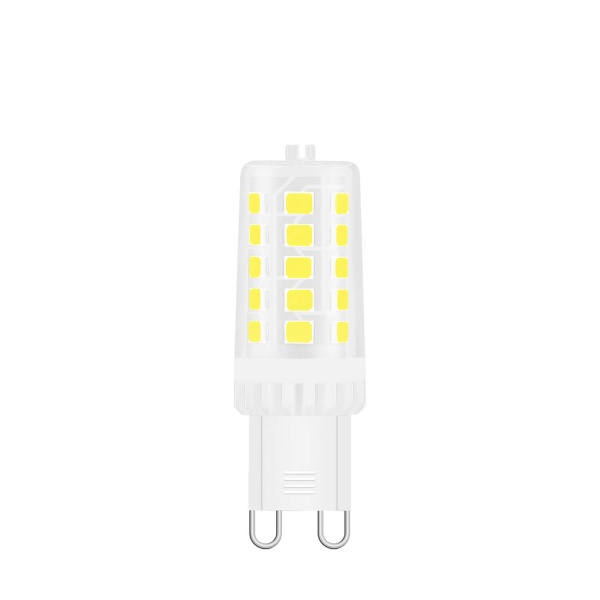 Лампа светодиодная Gauss G9 3,5W 6500K прозрачная 107009305