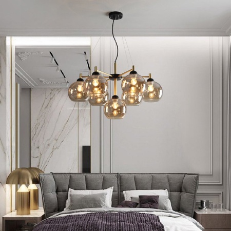 Подвесная люстра Imperium Loft Etna D57 Amber 344131-26