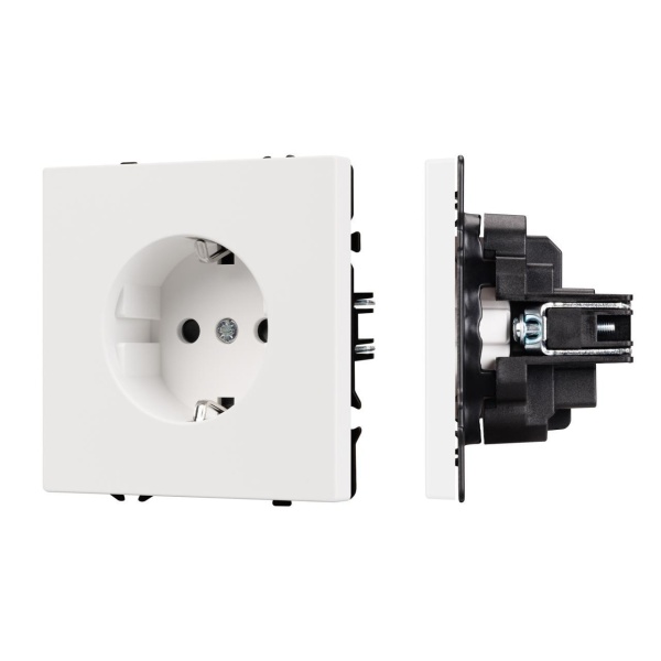 Механизм электрической розетки Arlight SCT-NOBE-MEU1-SFPL-WH (230V, 16A) 054276