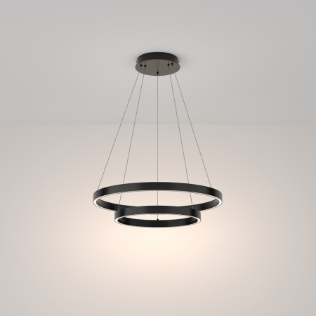 Подвесной светодиодный светильник Maytoni Rim MOD058PL-L55BK