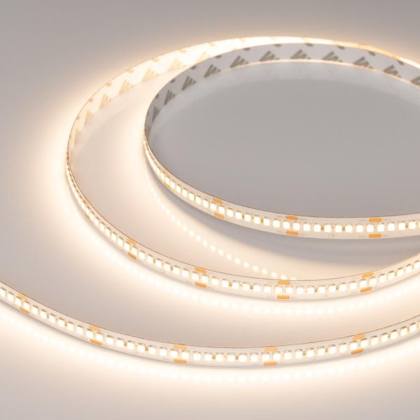 Светодиодная лента RT-A240-10mm 24V Warm3000 (22 W/m, IP20, 5m) Arlight 038745(1)