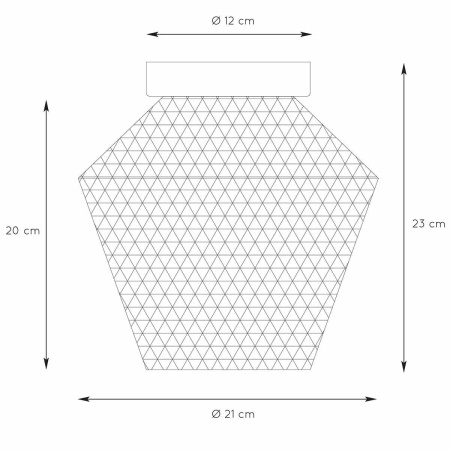 Потолочный светильник Lucide Rosalind 03134/01/62