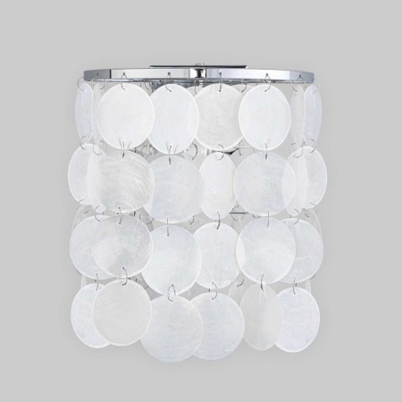 Настенный светильник Eurosvet 60005/1 хром/перламутр