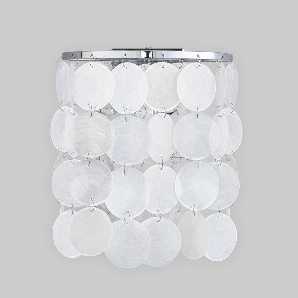 Настенный светильник Eurosvet 60005/1 хром/перламутр