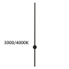 Настенный светильник Odeon Light Fillini Hightech 4335/18WLP