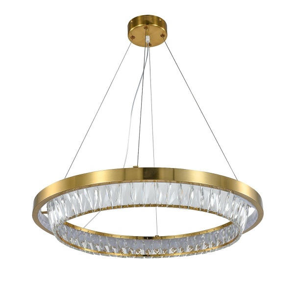 Подвесной светодиодный светильник Indigo Riva 12045/1P Brass V000102L