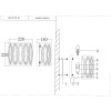Настенный светильник Lumien Hall Лукания LH3044/2W-NK