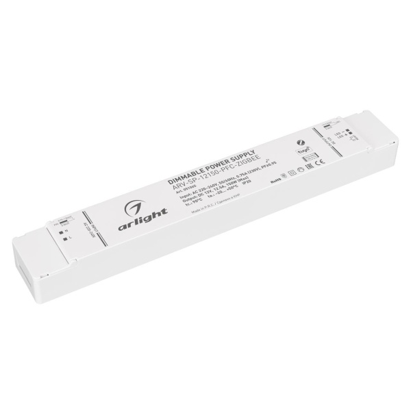 Блок питания ARV-SP-12150-PFC-ZIGBEE (12V, 12.5A, 150W) Arlight 051065