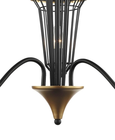 Подвесная люстра Lumien Hall Блис 4016/3P-BK-GD