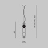 Подвесной светильник Maytoni Collar P069PL-L35G3K