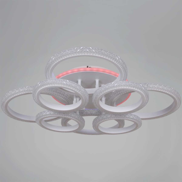 Светильник потолочный Reluce 06333-0.3-3+3A WH (RGB)