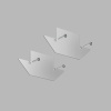 Торцевая заглушка для профиля Denkirs Solid Hide TR3021-AL