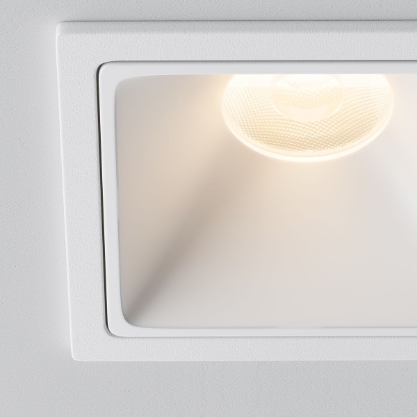 Встраиваемый светильник Maytoni Technical Alfa LED DL043-01-10W3K-SQ-W-1
