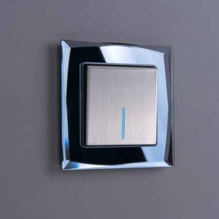 Рамка на 1 пост Werkel Diamant черный W0011208 4690389158797