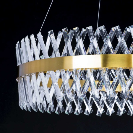 Подвесная светодиодная люстра Citilux Ричард бронза CL336083