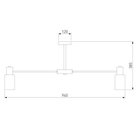 Потолочная люстра Eurosvet Vegga 70160/12 хром Smart